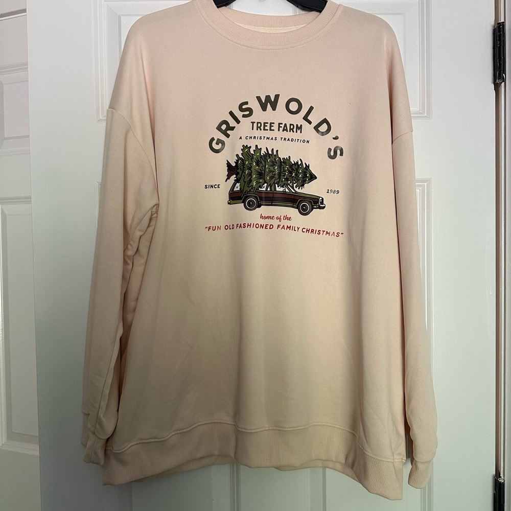 Griswold Tree Farm Sweatshirt Woman’s size xxl